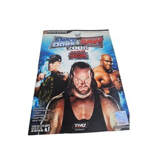 WWE Smackdown Vs Raw 2008 Brady Games Official Strategy Guide